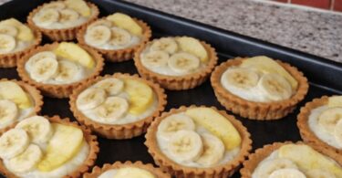 Tartelettes Banane & Crème Vanille