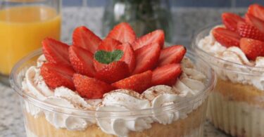 Fraisier Express en Verrine