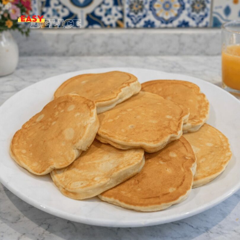  Pancakes Moelleux aux Pommes Caramélisées