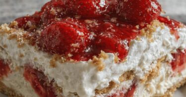 Cheesecake Fraise Sans Cuisson (Ultra Crémeux & Frais)