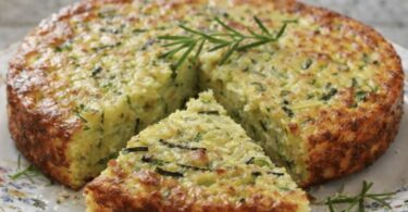 Gâteau Moelleux Courgettes & Parmesan