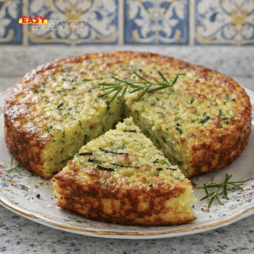 Gâteau Moelleux Courgettes & Parmesan