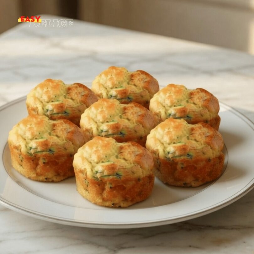 Muffins Salés Courgette & Parmesan