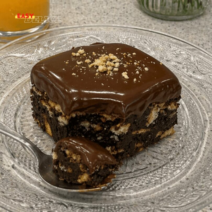 Gâteau Chocolat Ultra Gourmand aux Biscuits