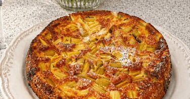 Clafoutis à la Rhubarbe