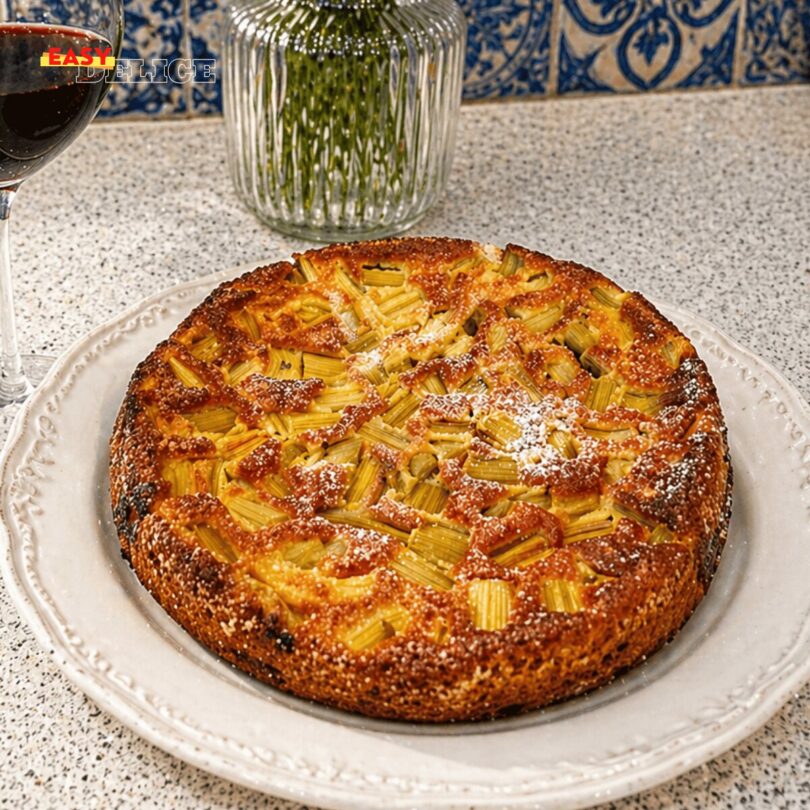Clafoutis à la Rhubarbe