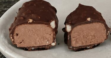 Barres Glacées Chocolat & Cacahuètes