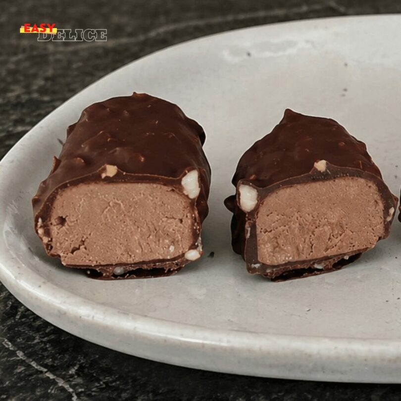 Barres Glacées Chocolat & Cacahuètes