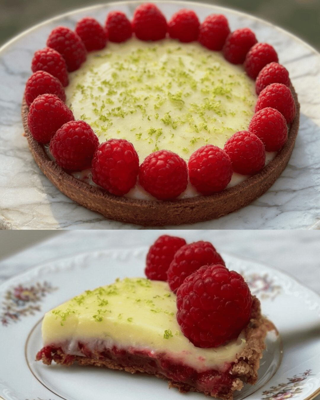 Tarte Citron & Framboise