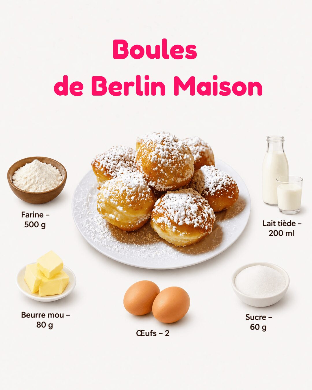 Boules de Berlin Maison