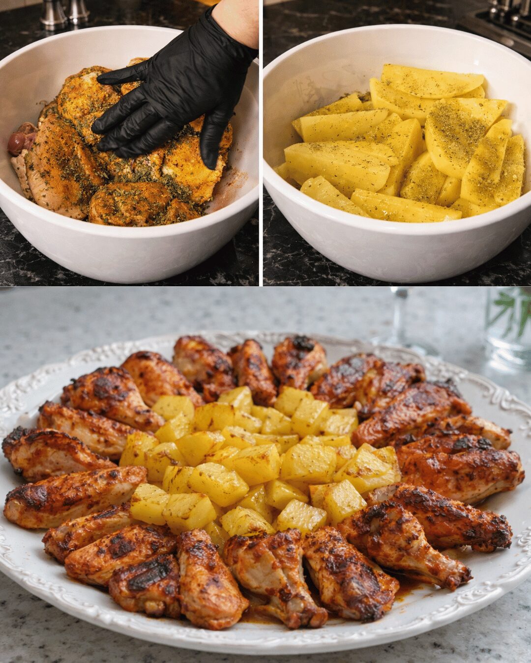 Poulet & Pommes de Terre Façon Mexique (Goût Intense)