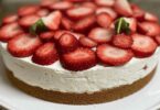 Cheesecake Fraise & Citron Vert Sans Cuisson