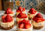 Mini Cheesecakes aux Fraises