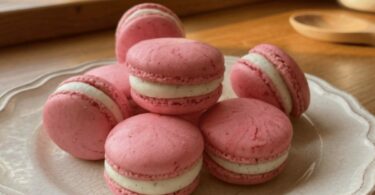 Macaron Vanille & Framboise