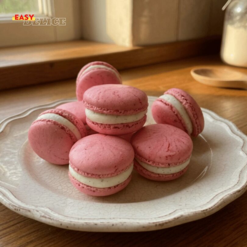 Macaron Vanille & Framboise