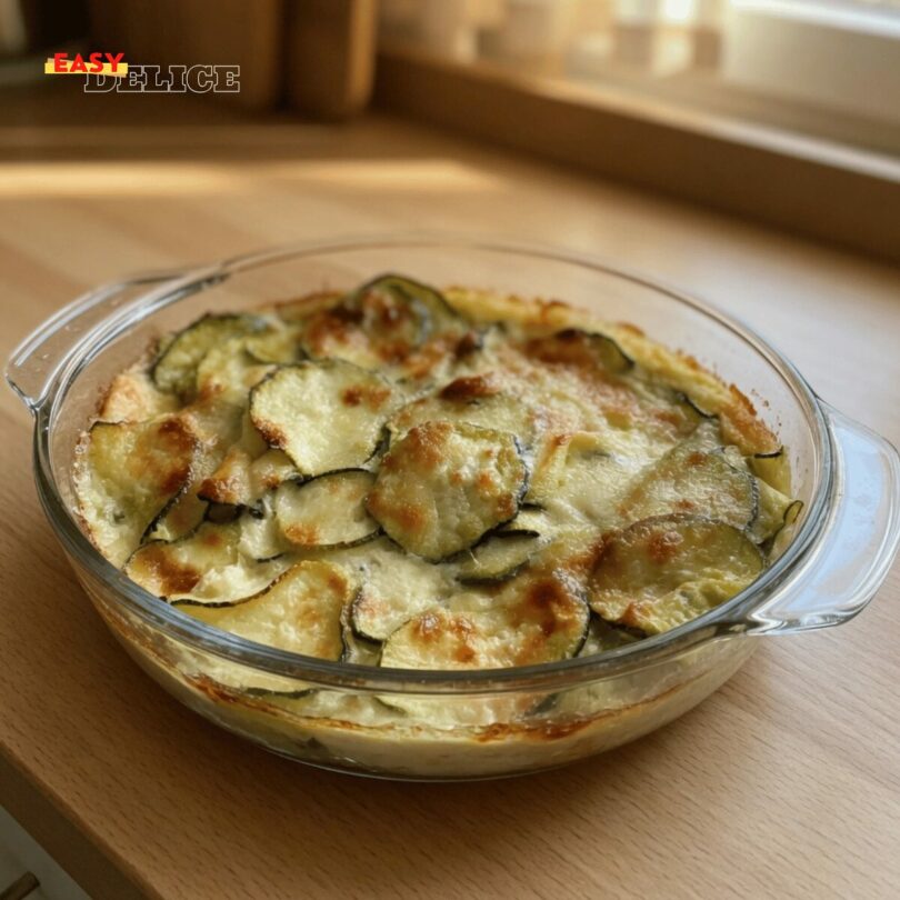Flan de Courgettes Léger & Fondant