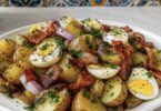 Salade de Pommes de Terre aux Lardons & Œufs