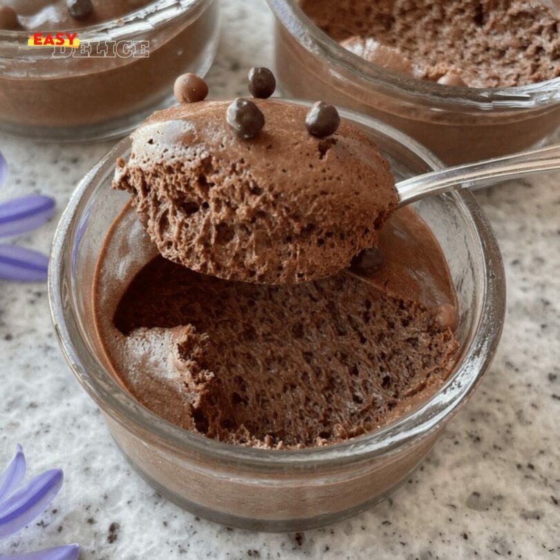 Mousse au Chocolat Façon Cyril Lignac