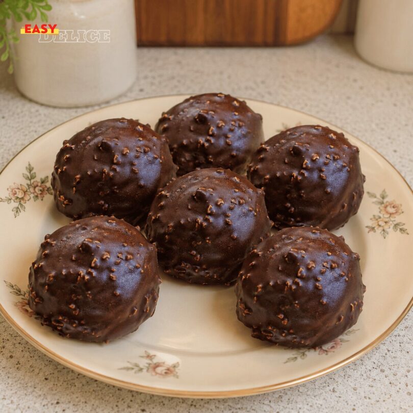 Dômes Choux Chocolat & Amandes Croquantes