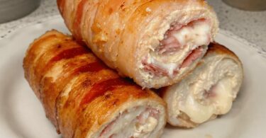 Roulés de Poulet Italiens au Bacon & Fromage Fondant 🇮🇹