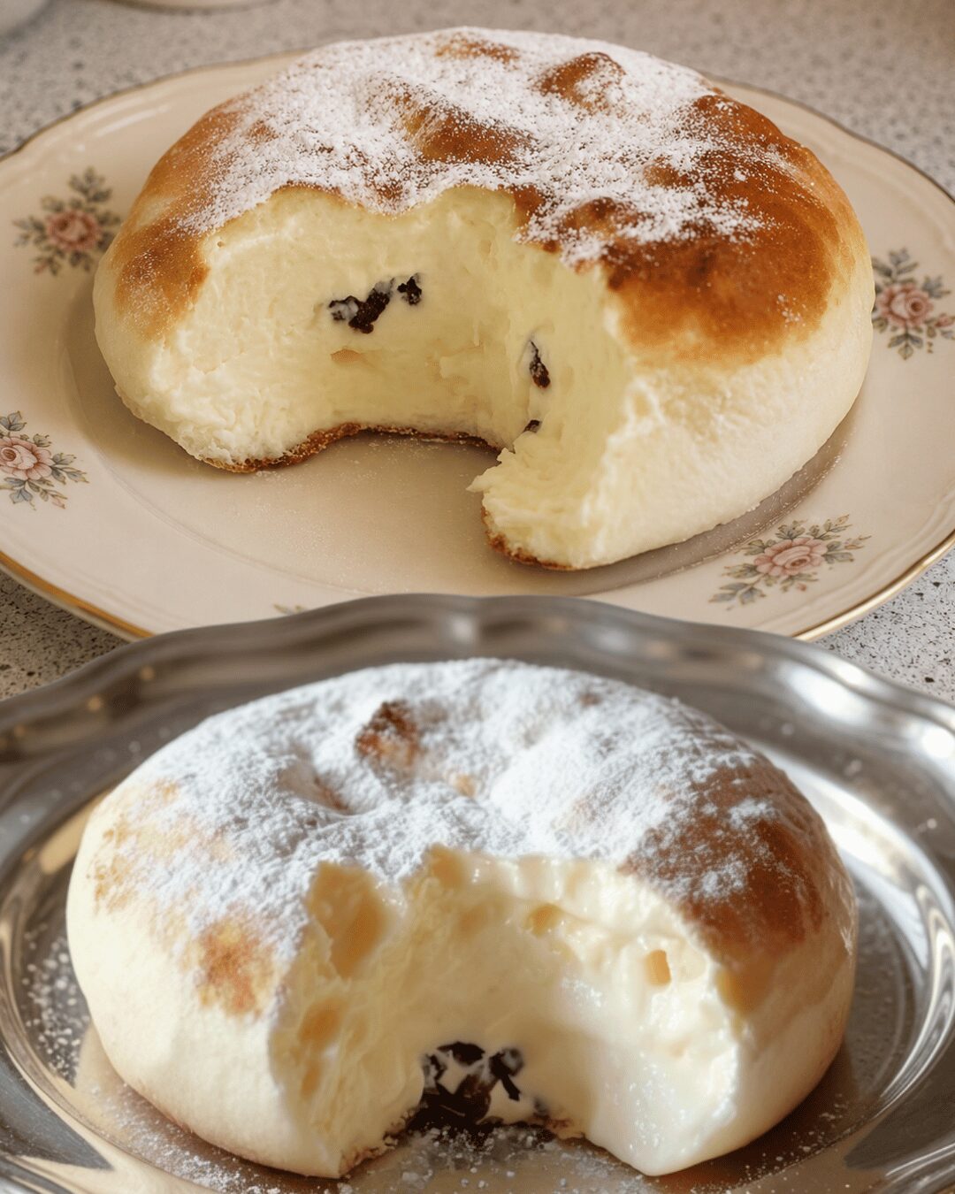 Nuage Fondant au Yaourt Grec & Pépites de Chocolat 