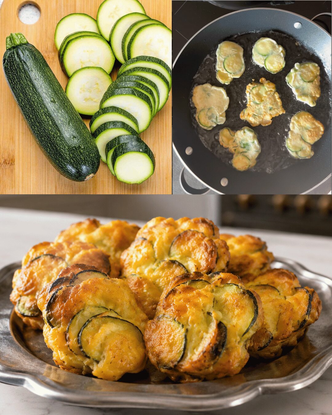 Frittelle de Courgettes Croustillantes à l’Italienne