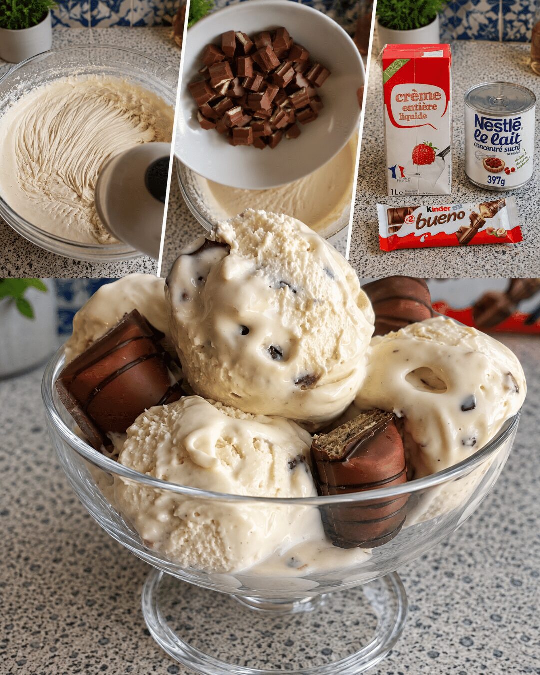 Glace Kinder Bueno Maison 