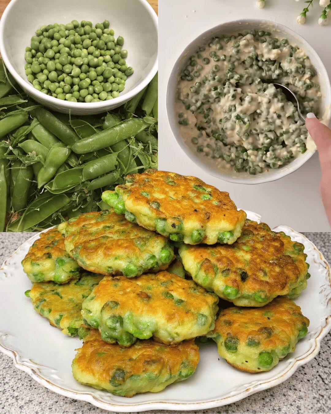 Beignets de Petits Pois Croustillants