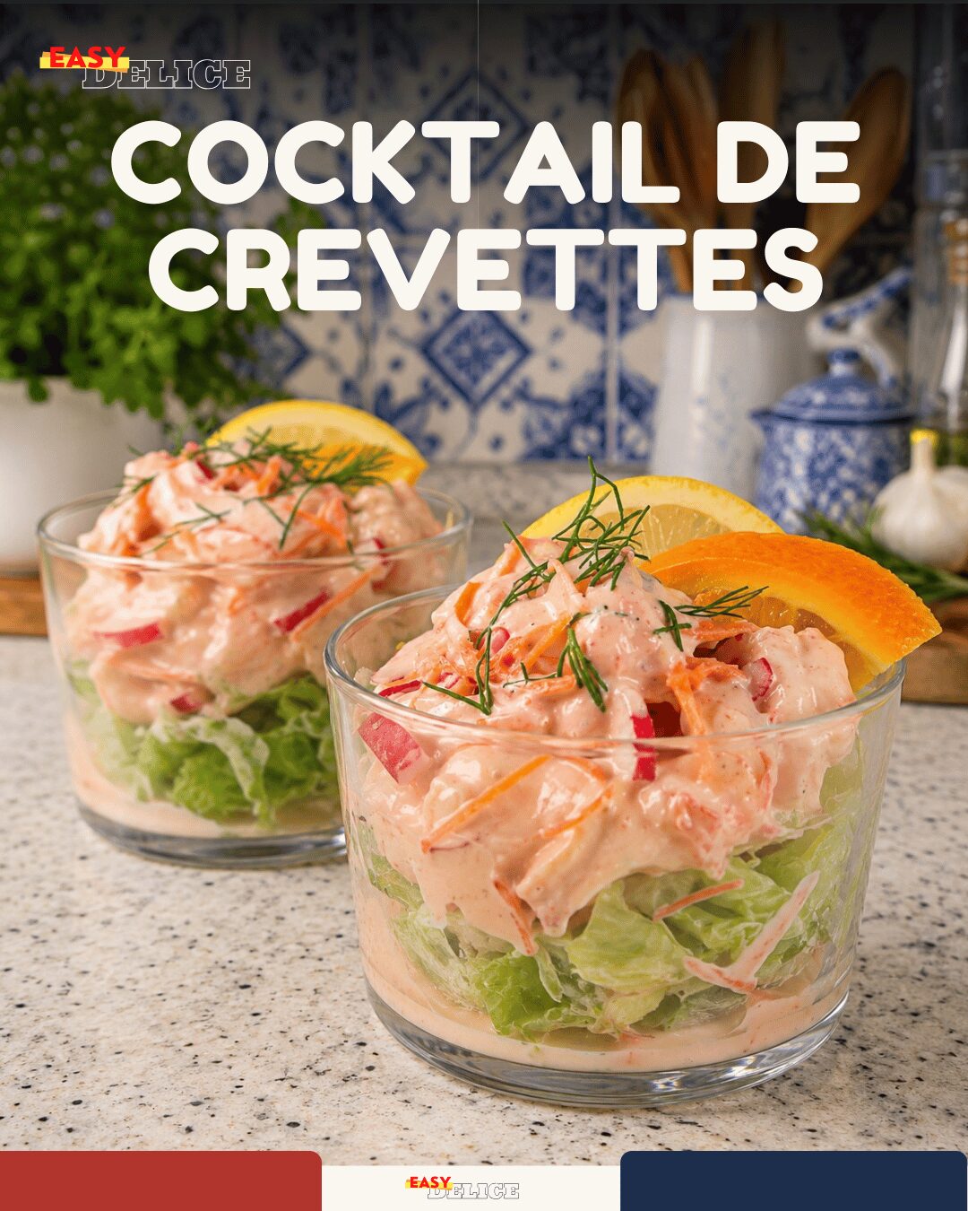 Cocktail de Crevettes Maison (Frais & Élégant)