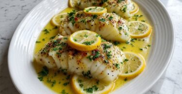 Filets de Poisson au Citron et Beurre
