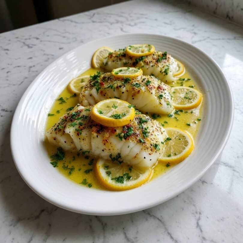 Filets de Poisson au Citron et Beurre