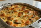 Clafoutis de Courgettes au Chorizo et Fromage Fondant