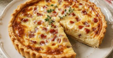 Quiche Lorraine Façon Cyril Lignac