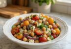 Salade d’Été Pois Chiches, Tomates Cerises & Feta