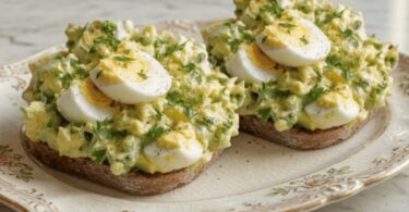 Salade d’Œufs Crémeuse à l’Avocat