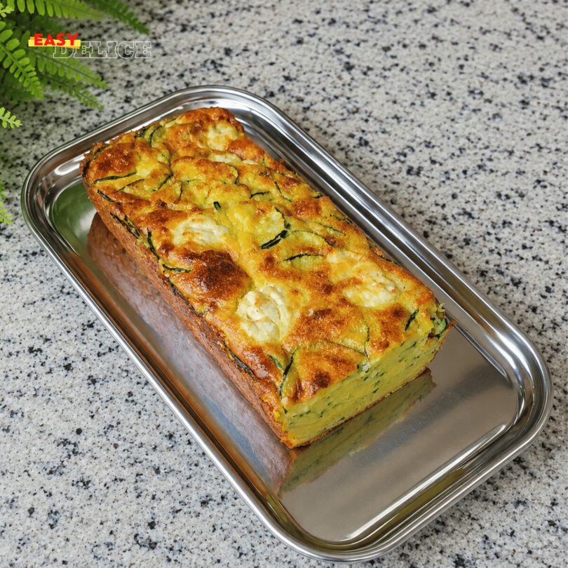 Gâteau Invisible aux Courgettes & Chèvre