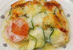 Lasagnes Blanches aux Légumes Gratinées
