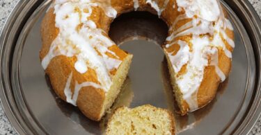 Gâteau Healthy au Citron Glacé Ultra Moelleux