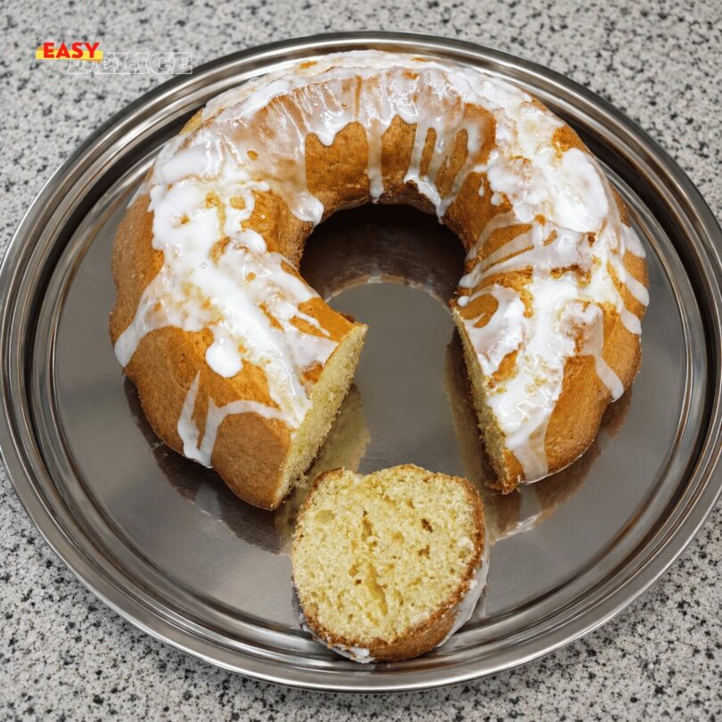 Gâteau Healthy au Citron Glacé Ultra Moelleux