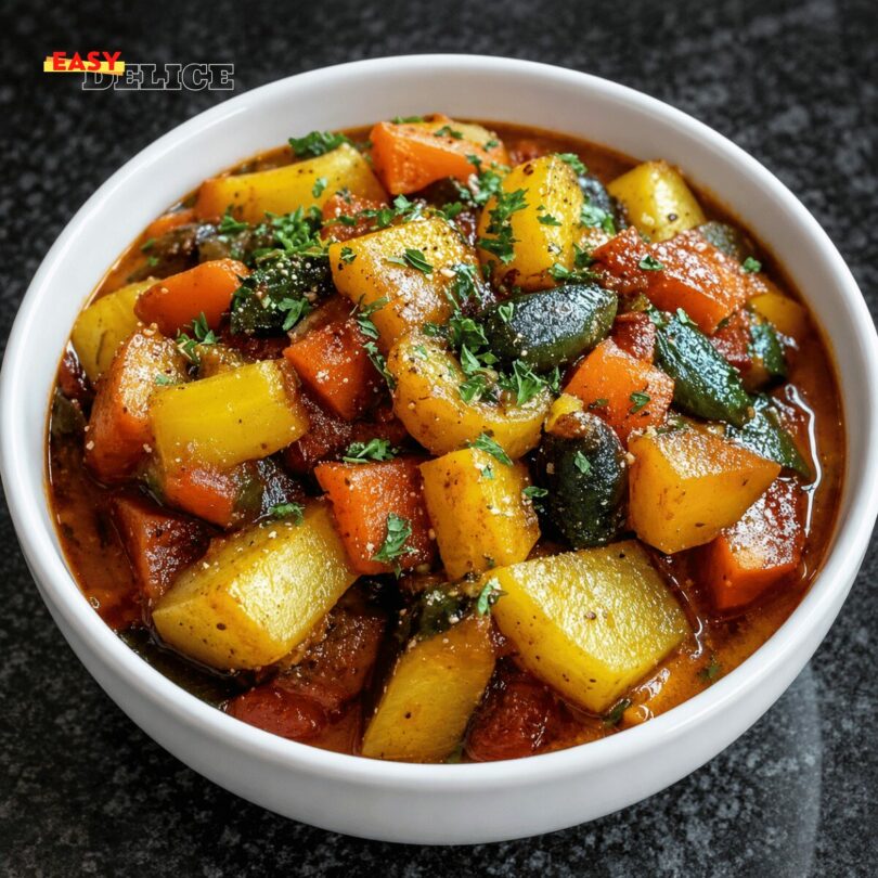 Tajine de Légumes Facile, Sain et Plein de Saveurs