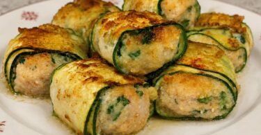 Bombettes de Courgettes au Poulet Croustillantes