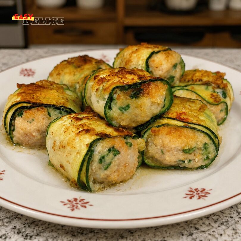 Bombettes de Courgettes au Poulet Croustillantes
