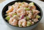 Salade Crémeuse aux Crevettes