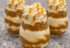 Verrines Caramel Beurre Salé, Crème Vanillée & Spéculoos