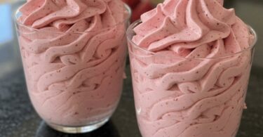 Mousse Fraise Ultra Crémeuse