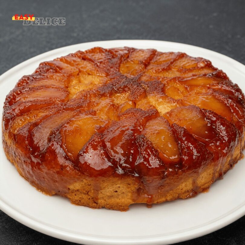 Gâteau Tatin aux Pommes Caramélisées
