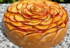 Gâteau aux Pommes Fleur