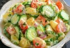 Salade de Concombres Sauce Spéciale