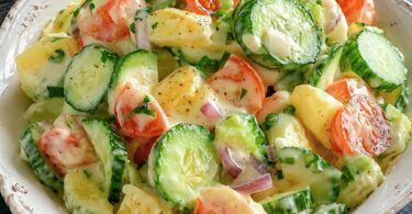 Salade de Concombres Sauce Spéciale