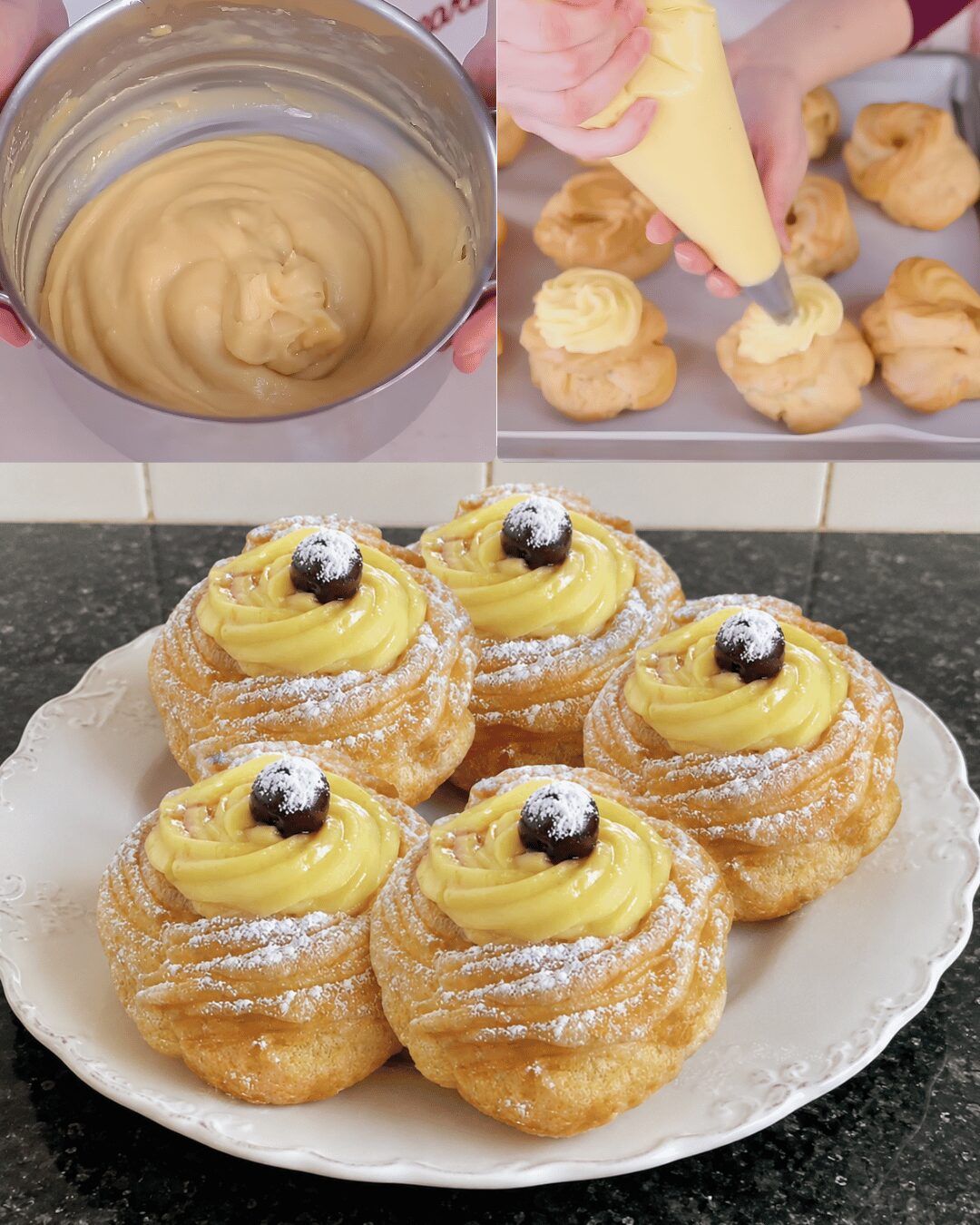 Choux à la Crème Façon Italienne